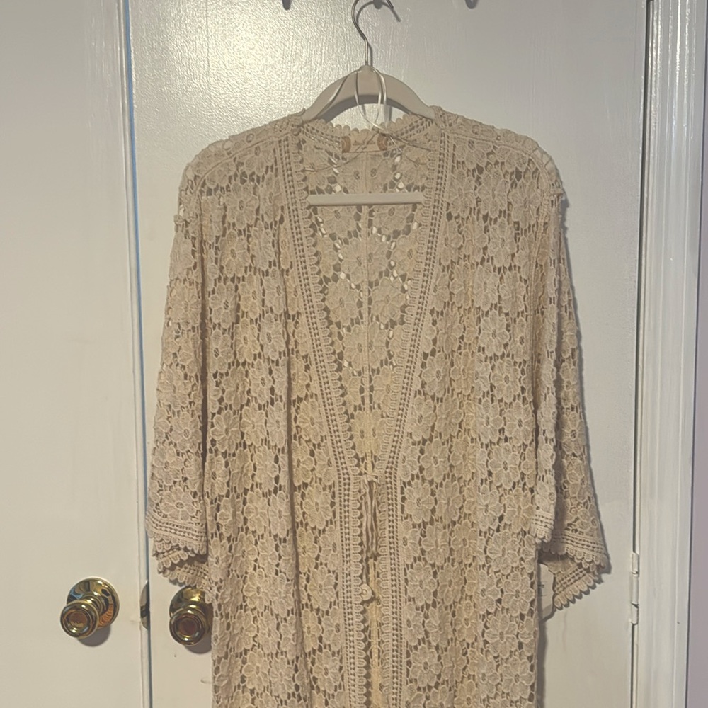 NWT Crochet Cardigan